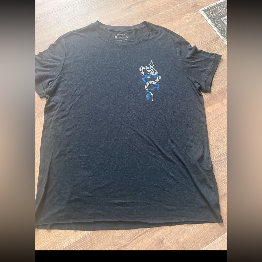 Osklen NEW Black Graphic T-Shirt